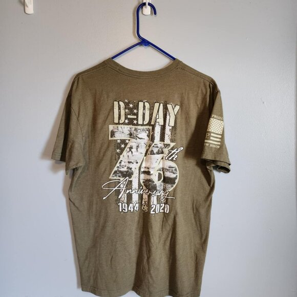 Til Valhalla Project "D-Day" T-Shirt Patriotic - Picture 2 of 4